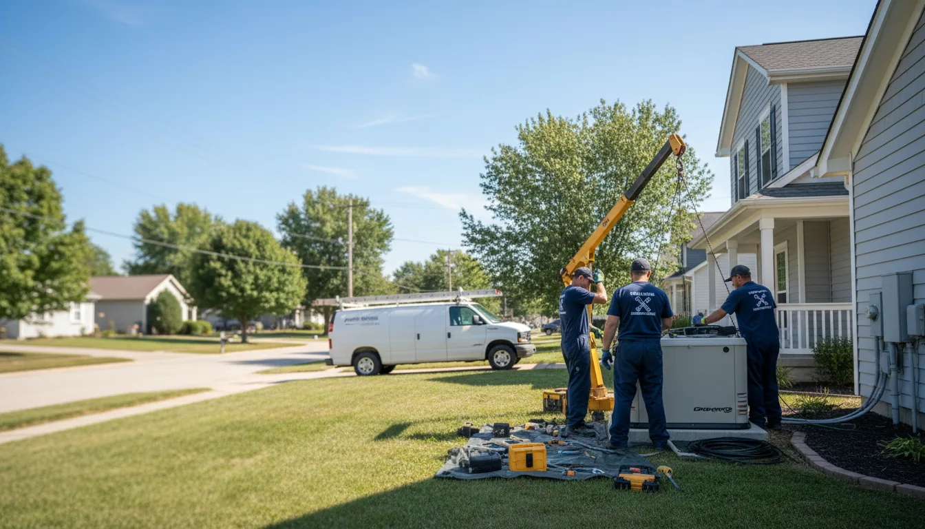 Generator Installation in Hammondsville, OH near me